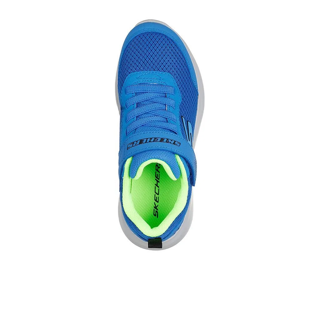 Детские кроссовки для мальчиков с принтом 403615LBLU Skechers, Blau Fluoreszierendes Grun — фото 3