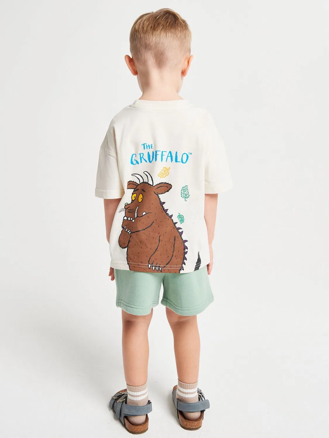 Комплект футболка и шорты Gruffalo Brand Threads, синий — фото 2