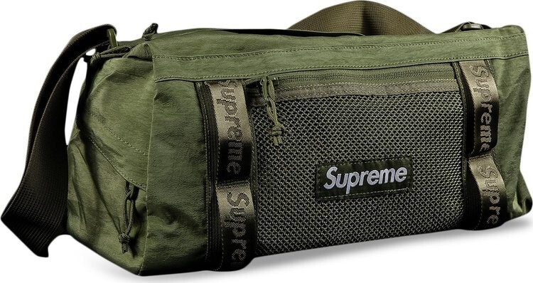 

Сумка Supreme Mini Duffle Bag Olive, зеленый