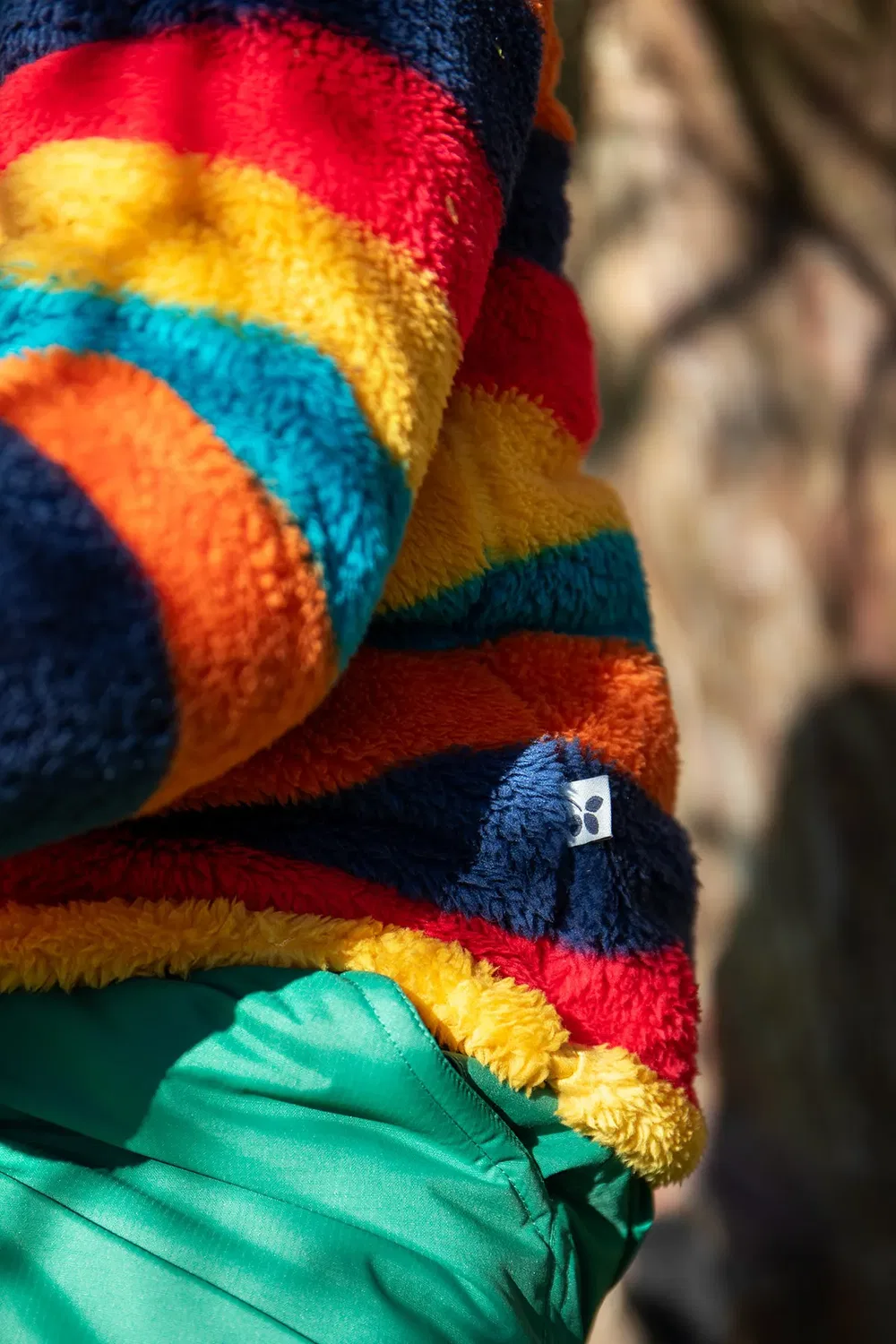 Детская куртка из флиса с молнией Zipped Ted Frugi, Multi — фото 3