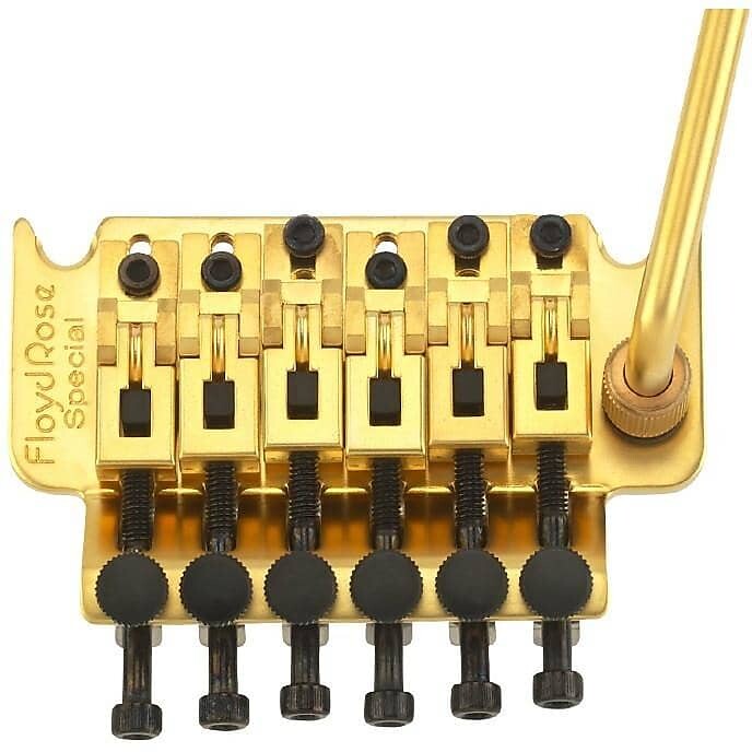 

Тремоло-бридж Floyd Rose FRTS3000S Special Series, отделка Satin Gold