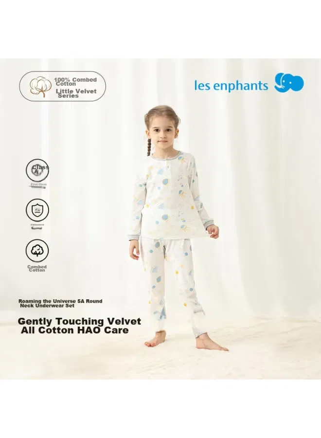 Пижама с длинным рукавом комплект Les Enphants