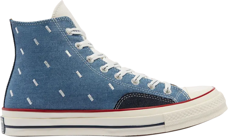 

Кроссовки Converse Chuck 70 High Indigo Boro, синий