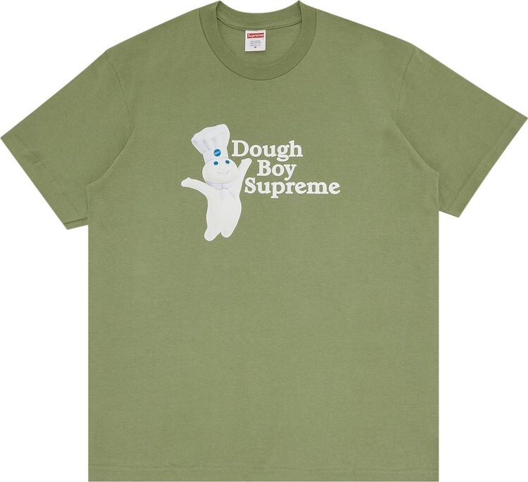

Футболка Supreme Doughboy Tee 'Light Olive', зеленый