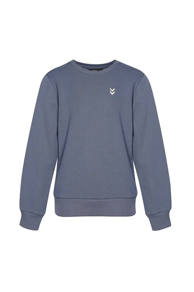 Детская толстовка для девочек хлопковая Pulse Hummel, Blue — фото 2