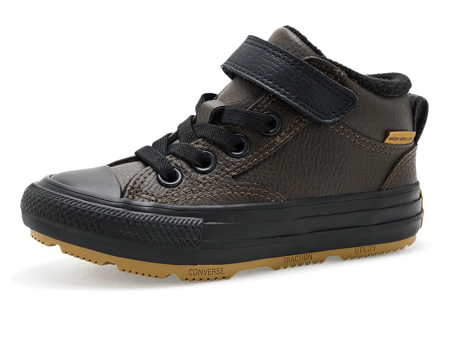 Ботинки Chuck Taylor All Star Malden Street Boots (для маленьких детей) Converse Kids, Fresh Brew/Struck Gold/Black