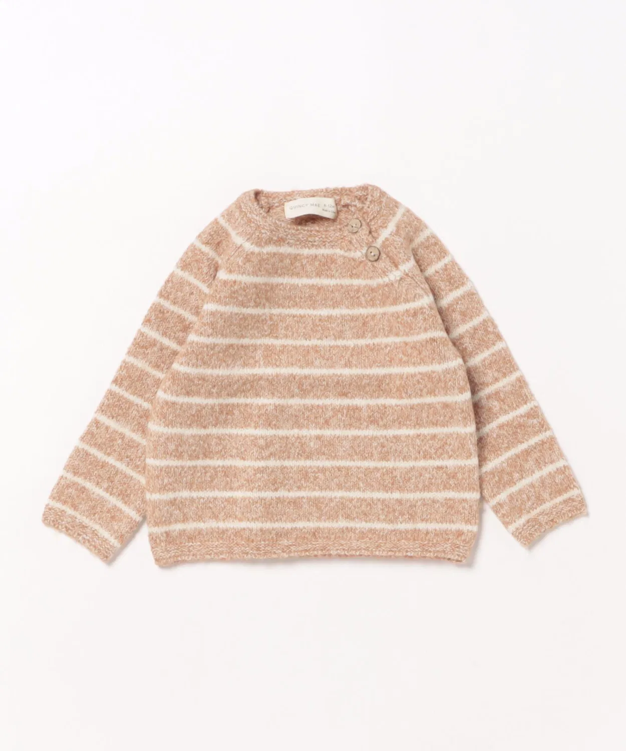 Детский свитер с принтом Ace Knit Sweater Quincy Mae, Brown