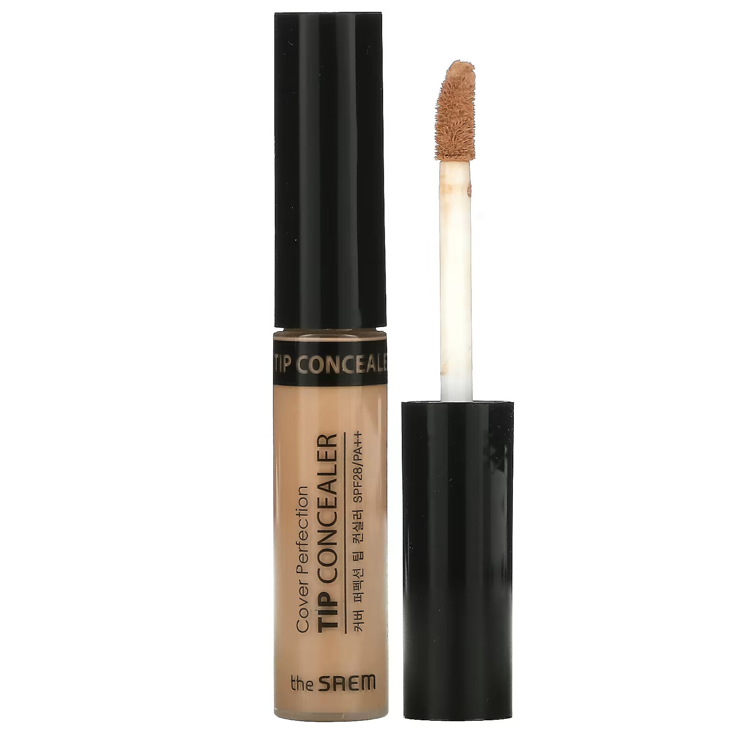 

Консилер The Saem Cover Perfection SPF 28 PA ++ бежевый, 6,5 мл
