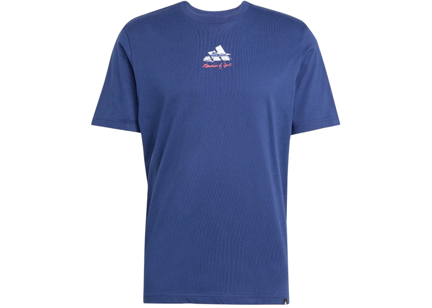 Мужская футболка с принтом Memories Of Gallery Graphic Tee Adidas, цвет Dark Blue