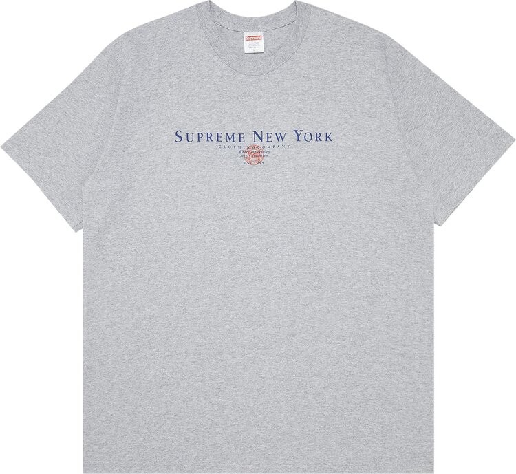 

Футболка Supreme Tradition Tee 'Heather Grey', серый