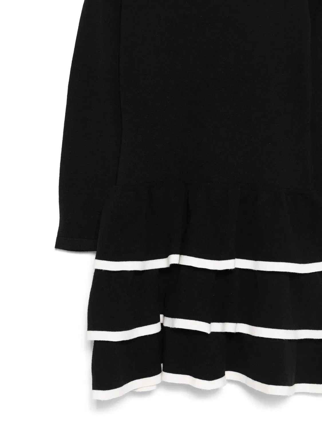 Платье с ярусами TWINSET, черный — фото 3