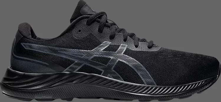 

Кроссовки gel excite 9 'black carrier grey' Asics, черный