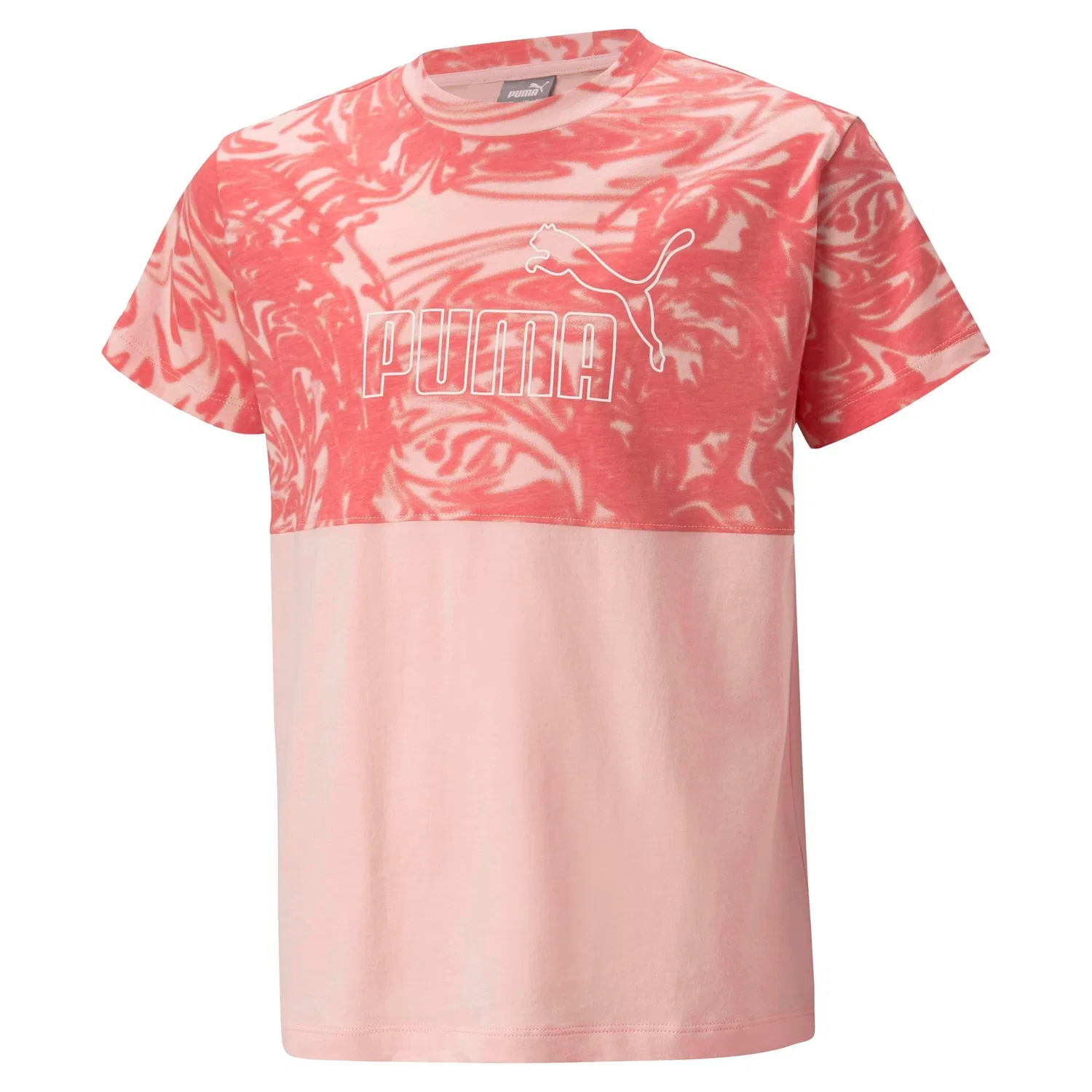 Детская футболка с принтом Power Summer Tee Puma, Роза