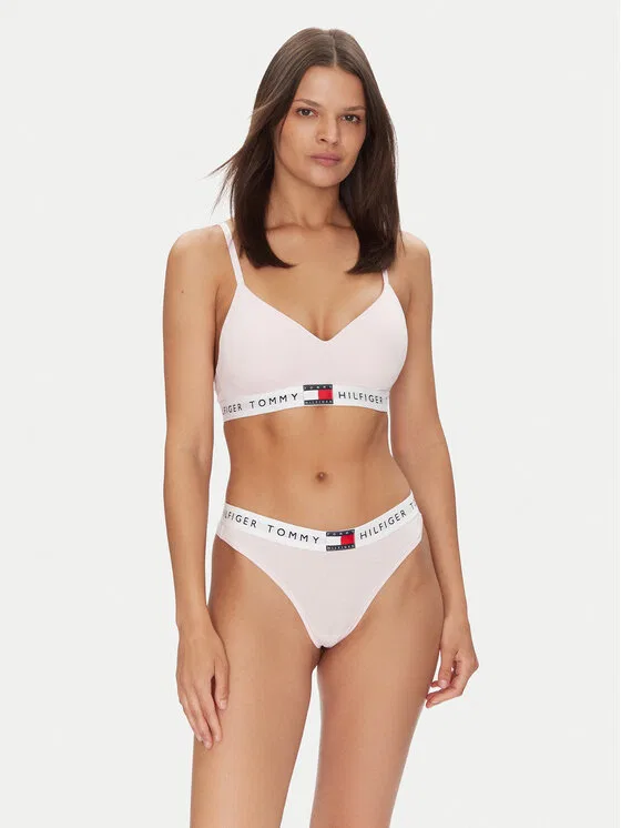 Трусы-танга Tommy Hilfiger, розовый — фото 2