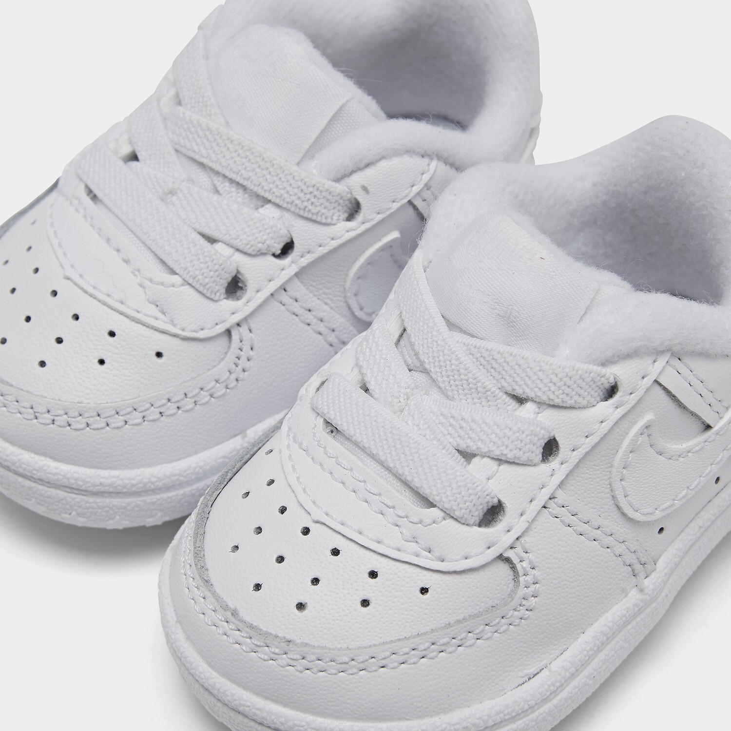 Детская повседневная обувь Nike Air Force 1 Crib, белый — фото 4