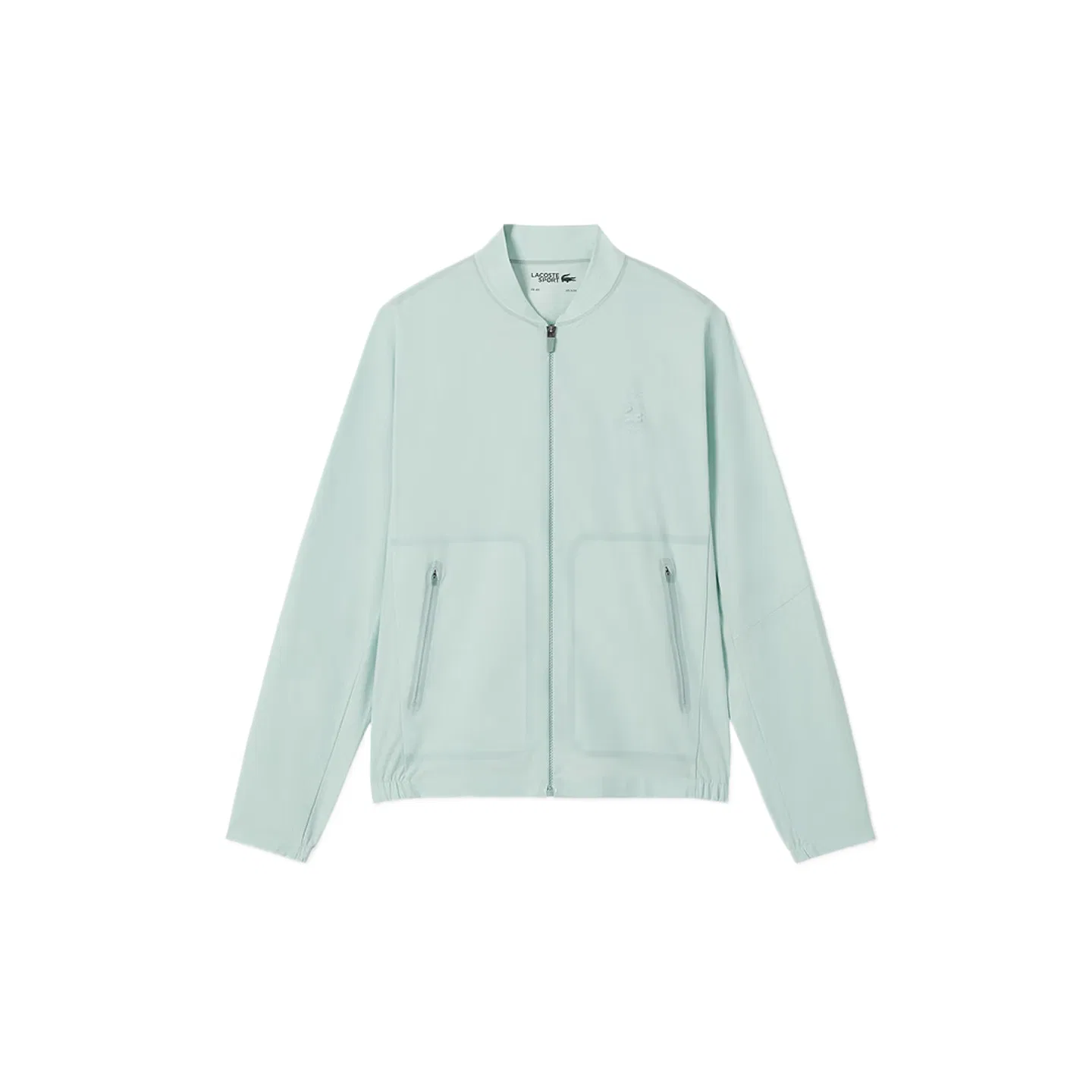 Куртка LACOSTE с воротником-стойкой Mint Green