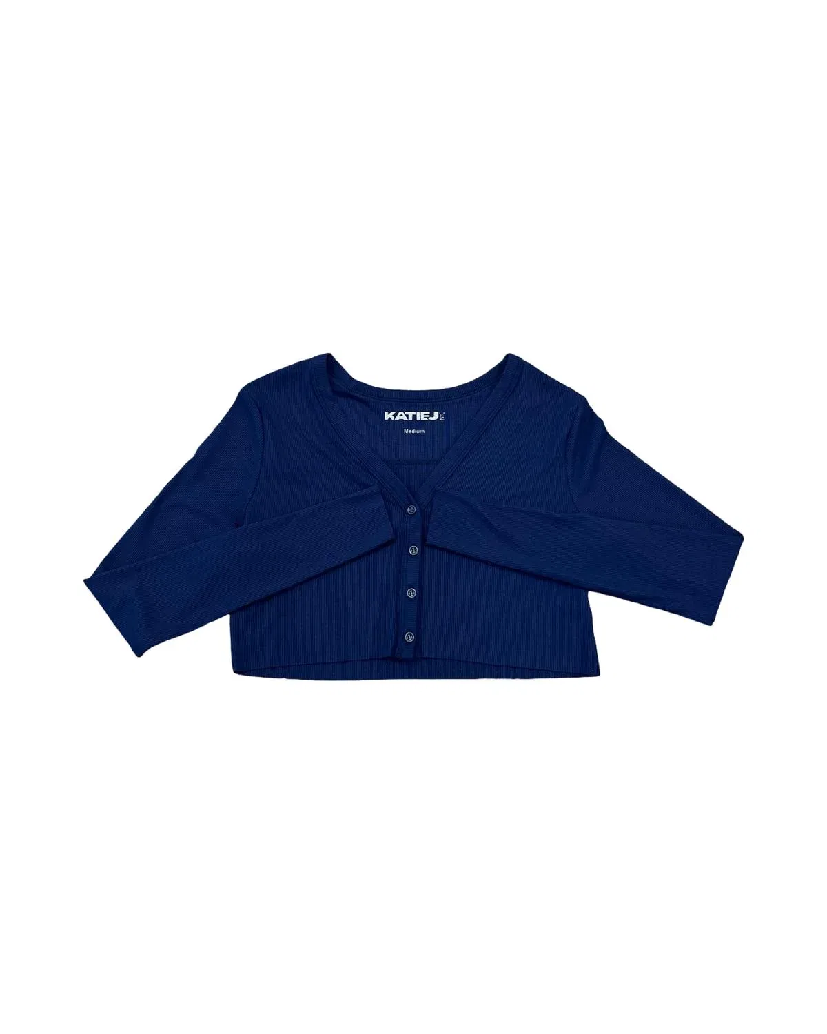 Детский кардиган для девочек с длинным рукавом Livi Cardigan KatieJnyc, темно-синий