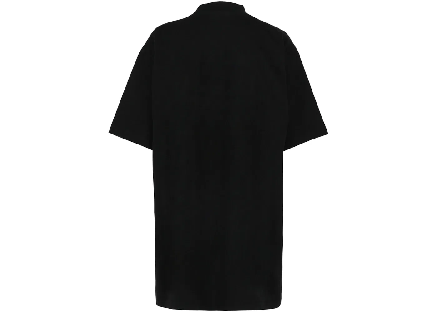 Женская футболка оверсайз с принтом x Balenciaga T-shirt Balenciaga, Black White — фото 2