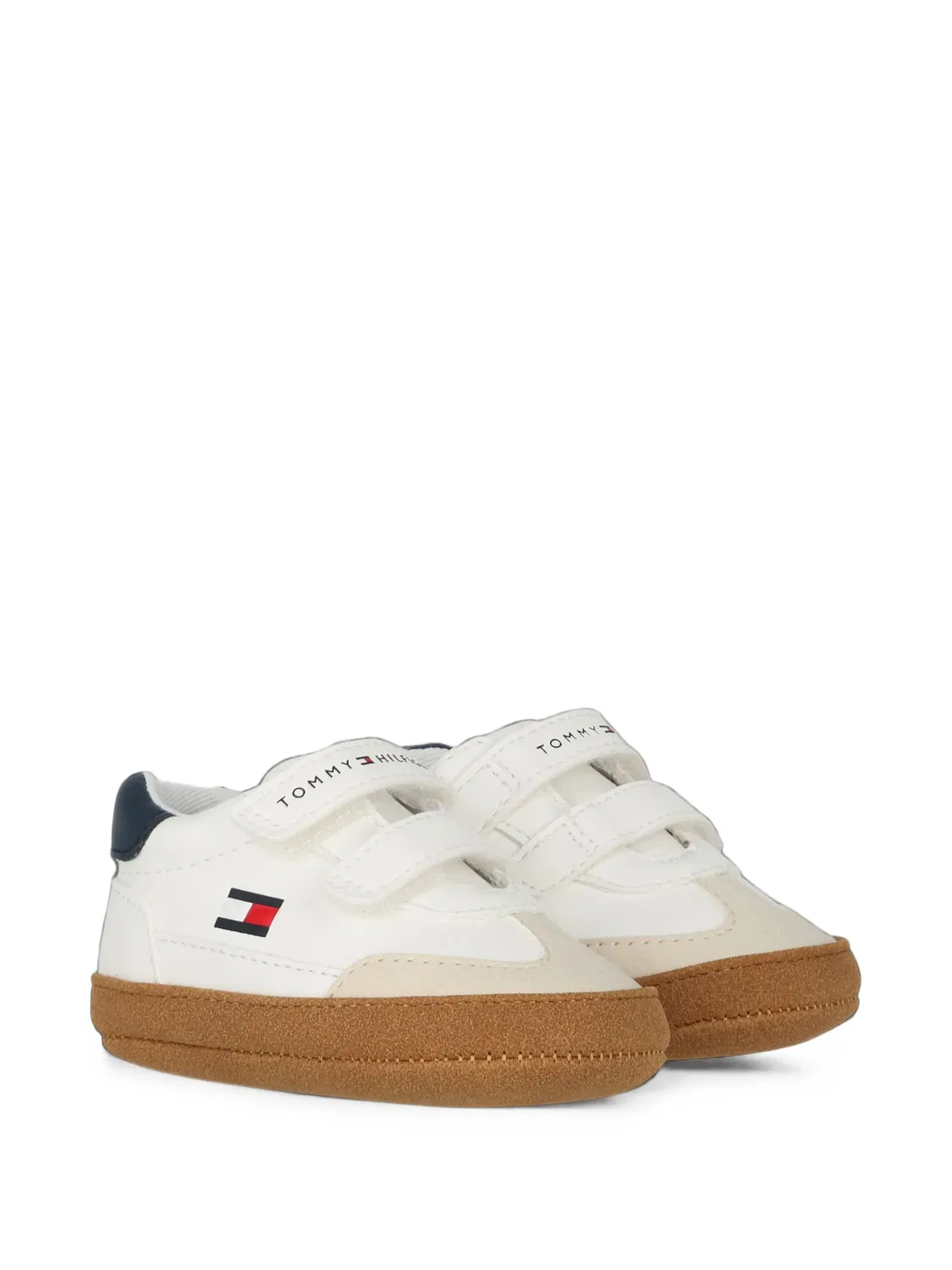 Кроссовки на липучках Tommy Hilfiger Junior, белый
