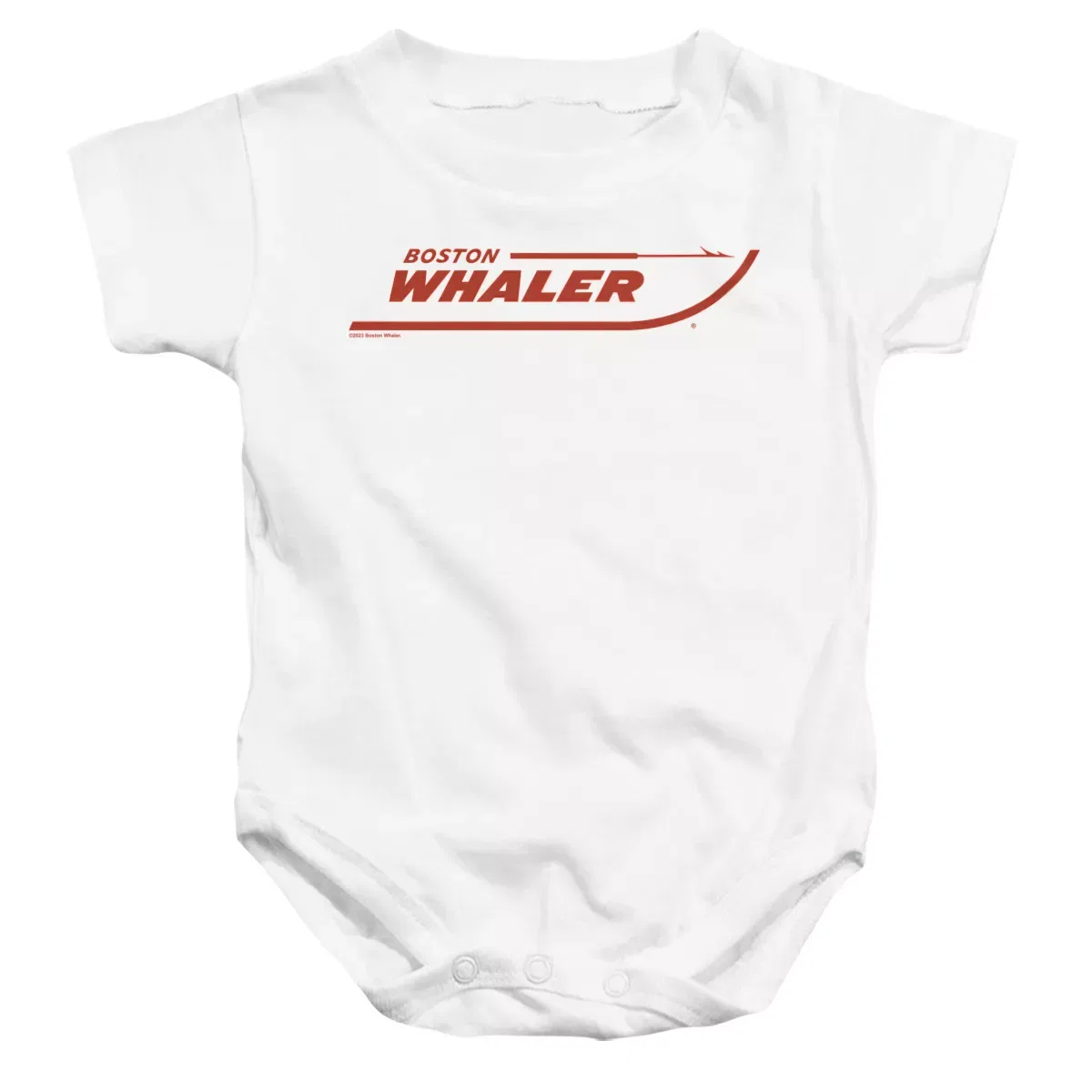 Детское боди с коротким рукавом Infant Bodysuit LOGOVISION, White