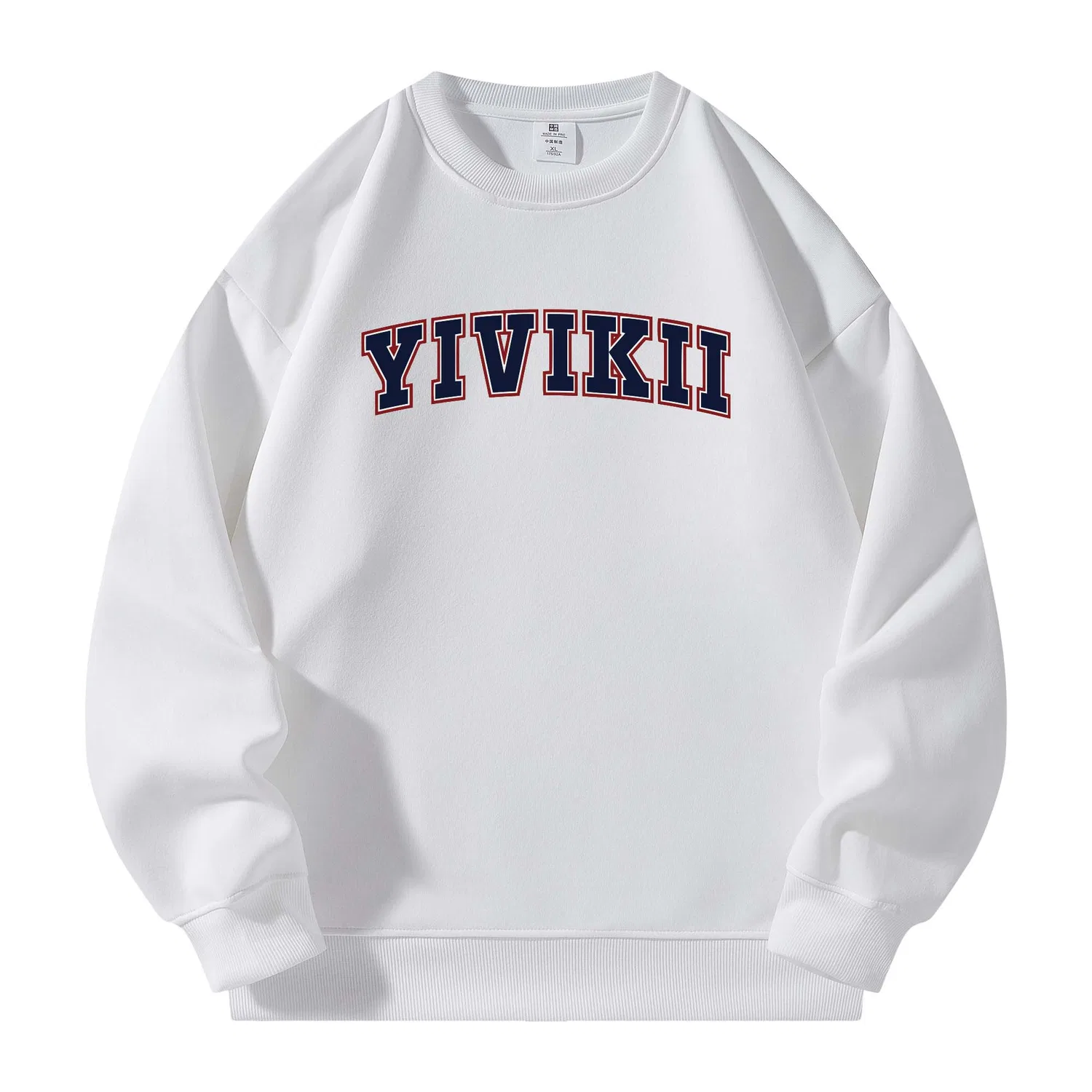 Детский свитшот без рукавов YIVIKII, White