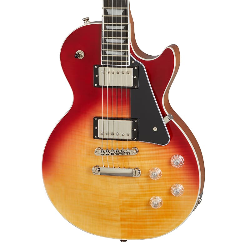 

Epiphone Les Paul Modern Figured, Magma Orange Fade