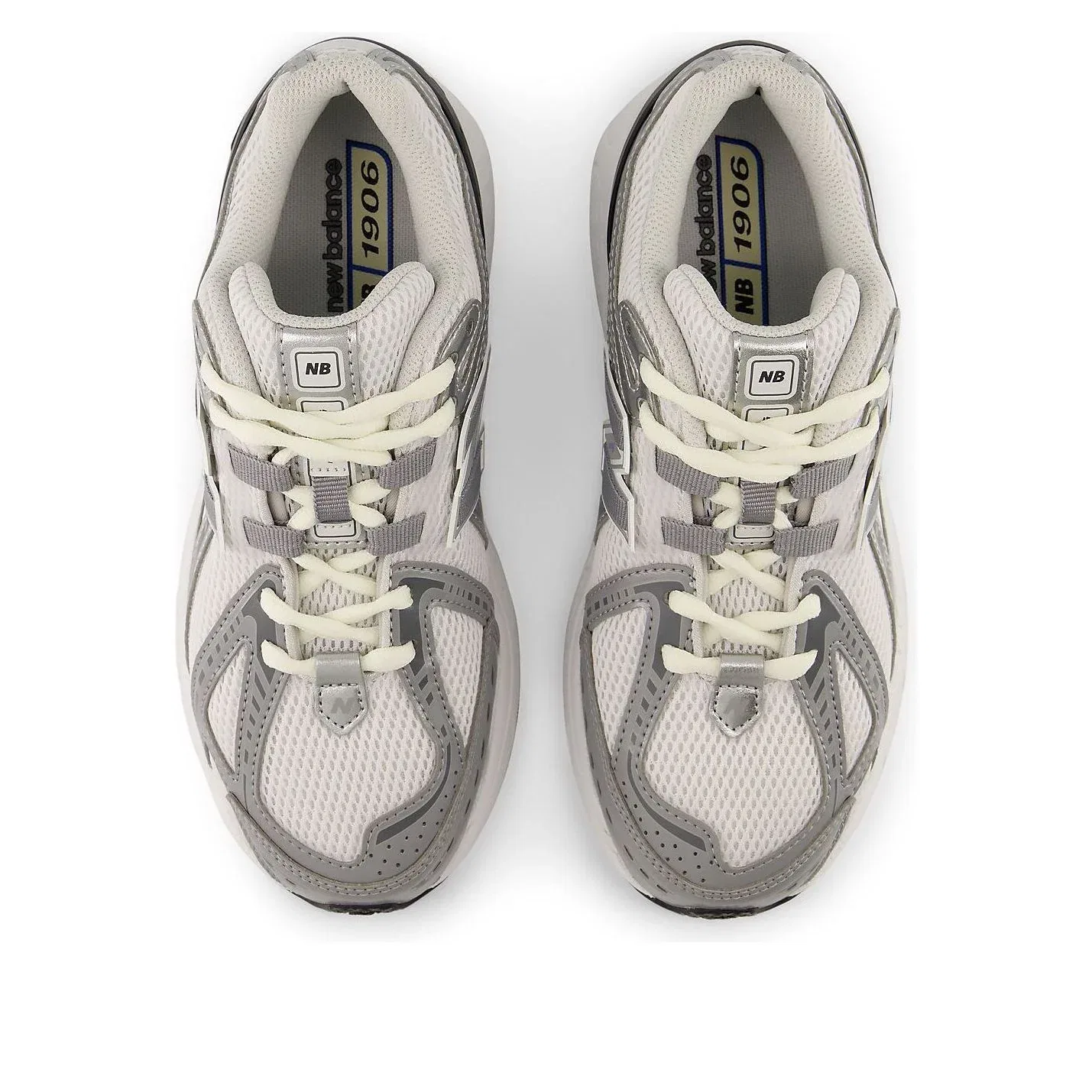 Детские кроссовки с сетчатым верхом 1906 Lace 'Castle Grey' New Balance, Castle Grey/Grey — фото 3