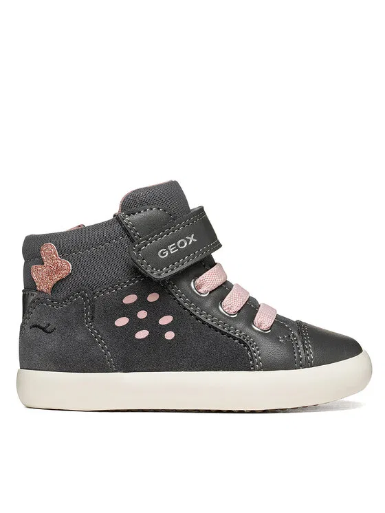 Кроссовки B Gisli Girl Geox, темно-серый