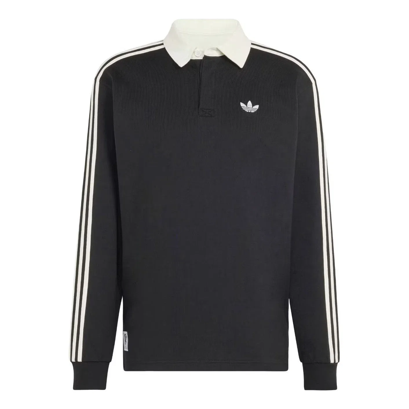 Мужская футболка-поло с длинным рукавом Adidas x Beckenbauer WC26 OG, черный