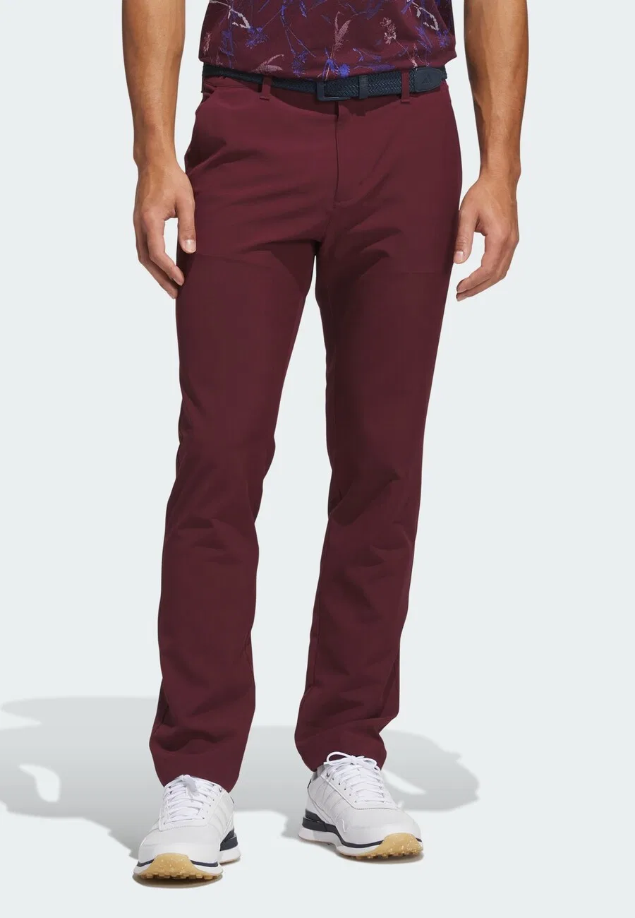 Спортивные брюки ADIDAS PERFORMANCE Regular Workout Pants 'Ultimate365' темно-красного цвета — фото 2