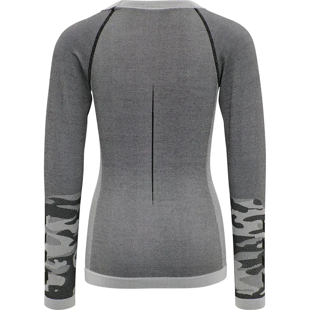 Футболка с длинным рукавом Max Seamless Hummel, серый — фото 2