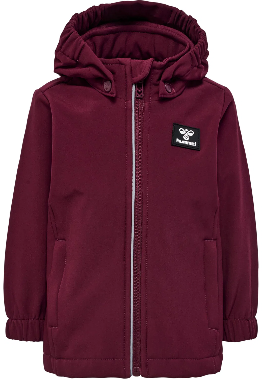 Детская куртка с длинным рукавом hmlMARS TEX MINI SOFTSHELL JACKET Hummel, Bordeaux — фото 4
