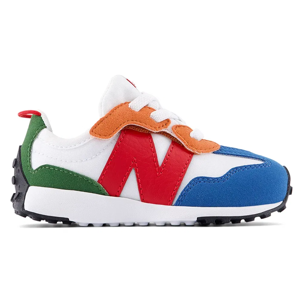 Кроссовки 327 Hook & Loop Inf New Balance, белый — фото 4