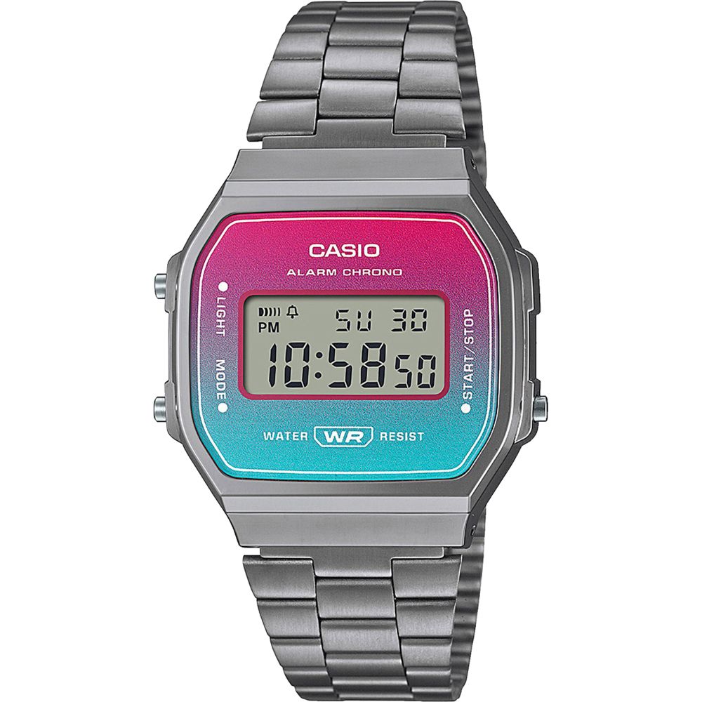 

Серебряные часы из нержавеющей стали Casio