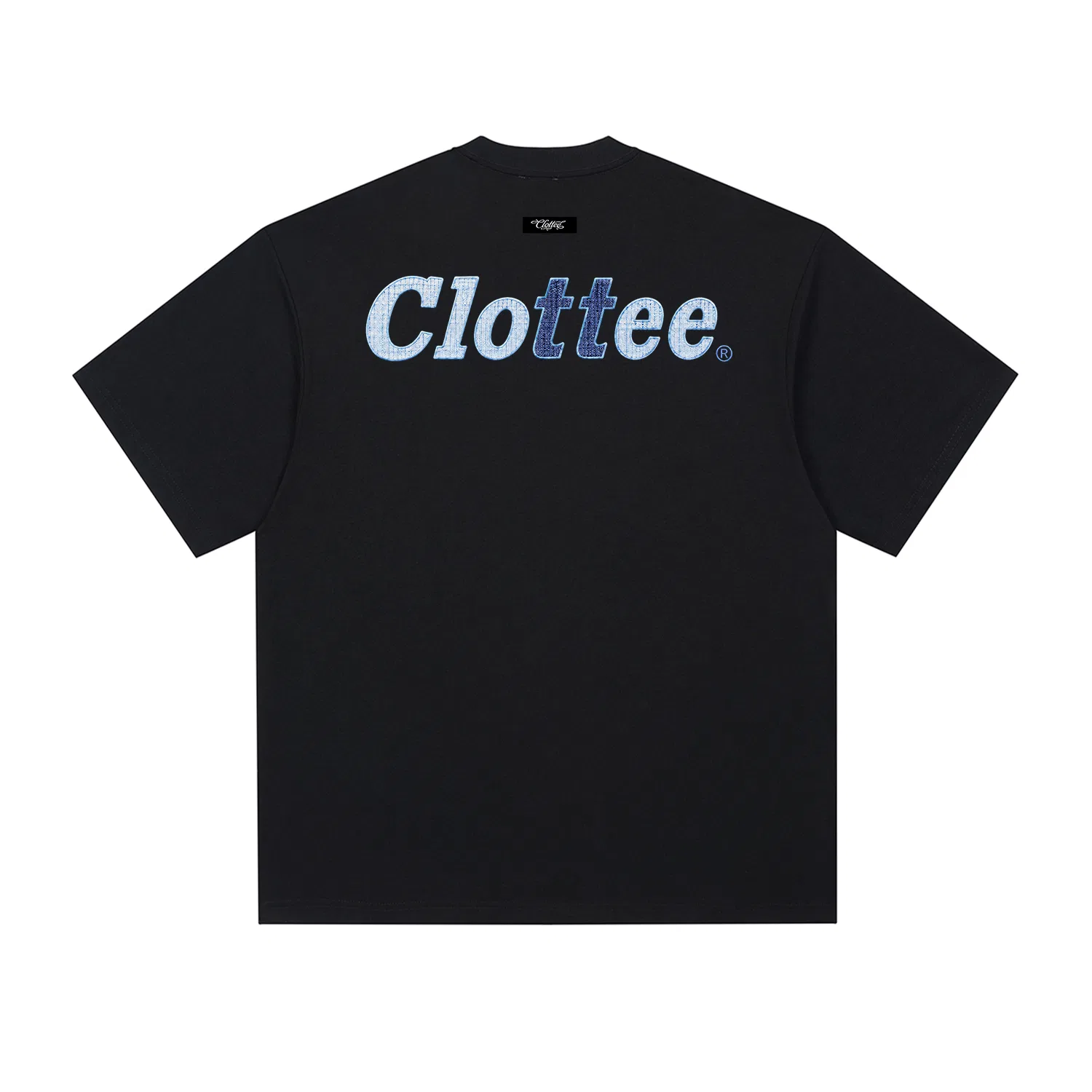 Детская футболка с круглым вырезом, свободного кроя, Unisex, CLOT, Dark Blue — фото 3