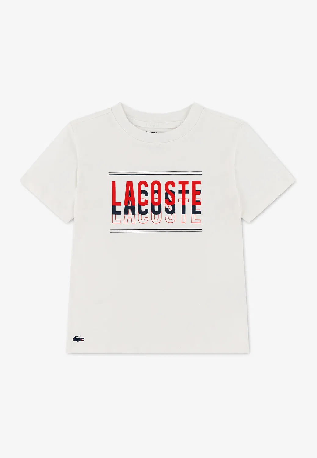 Футболка с графическим принтом - футболка с принтом Lacoste, Farine