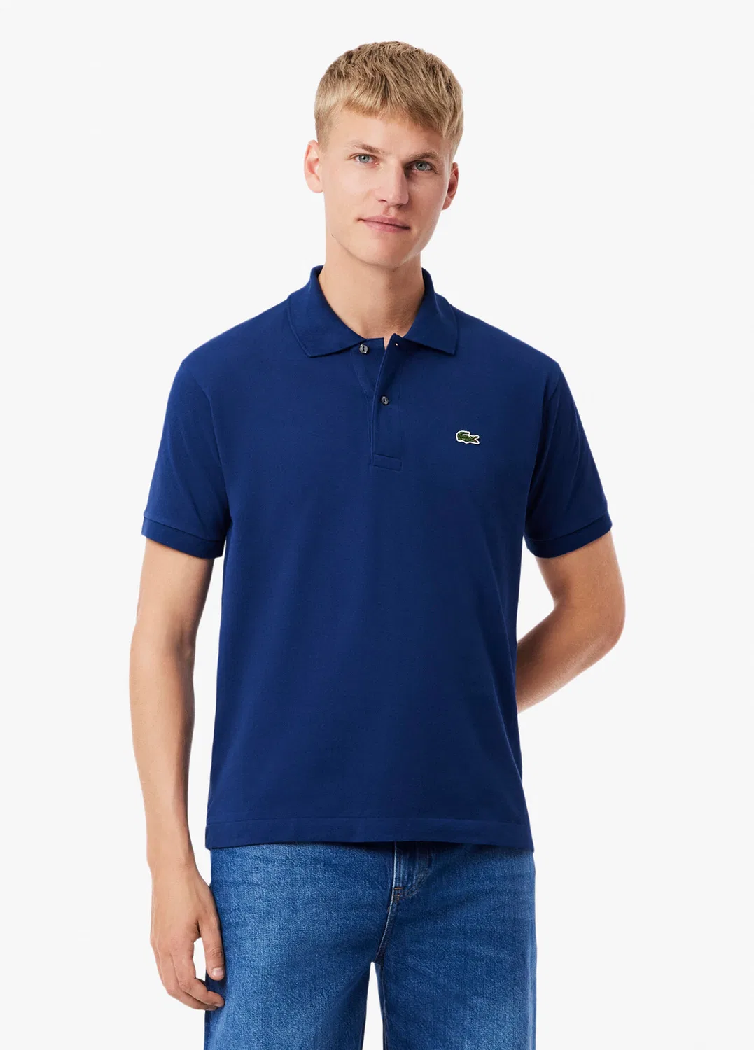 Футболка поло Classic Fit Lacoste, navy — фото 2