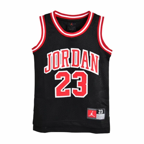Майка Jordan 23 Logo, детская Playkizpro, черный — фото 2