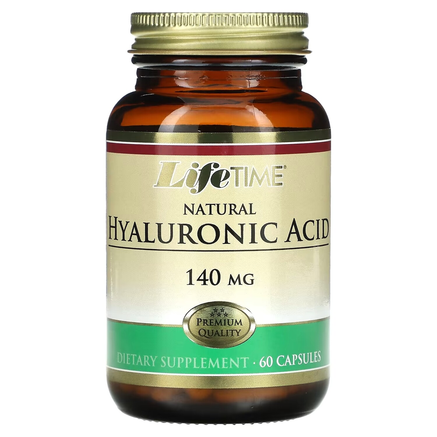 

LifeTime Vitamins Натуральная гиалуроновая кислота 140 мг, 60 капсул