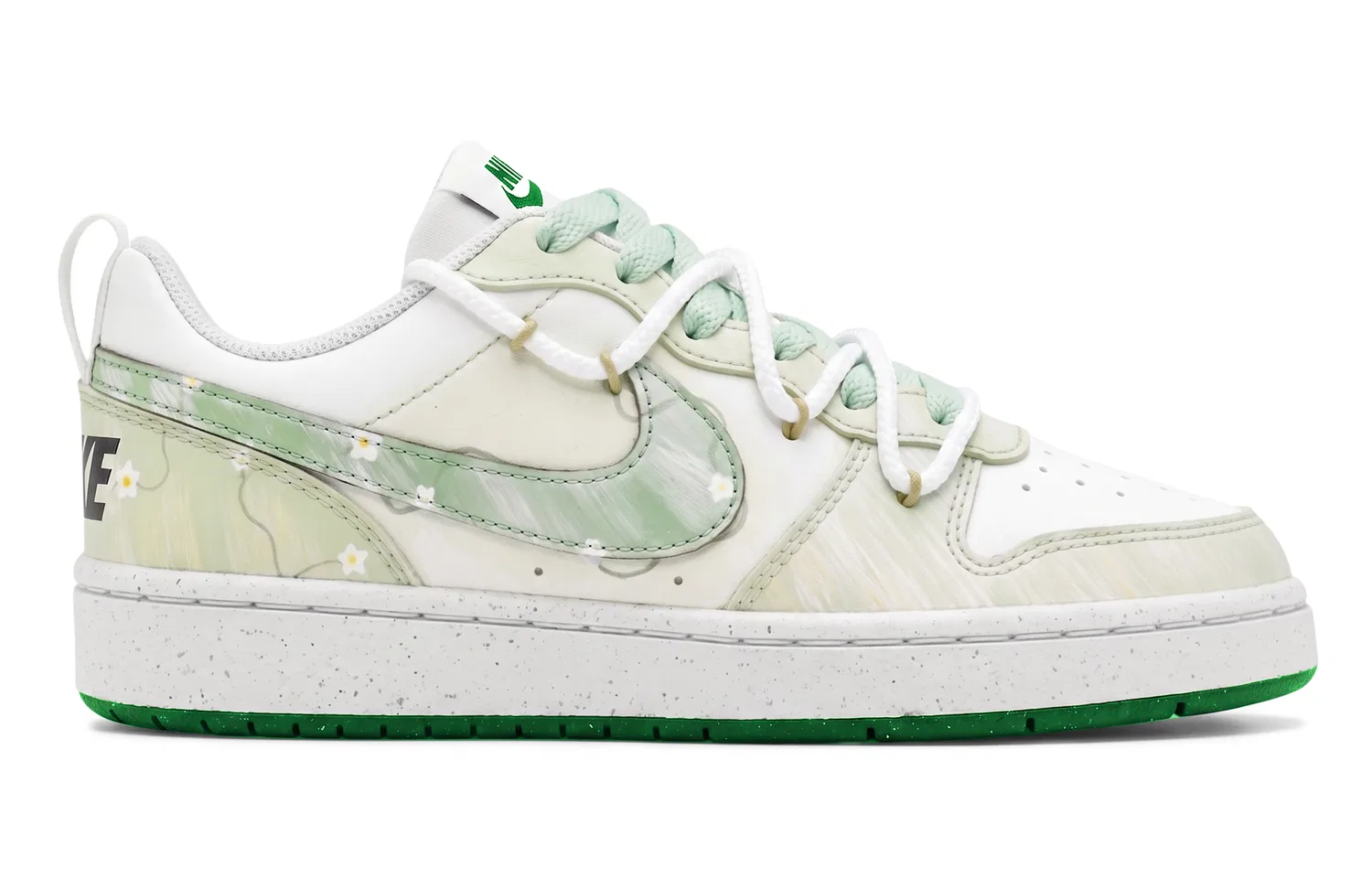 Детские скейтбординг-кроссовки Nike Court Borough, Mint Green — фото 4