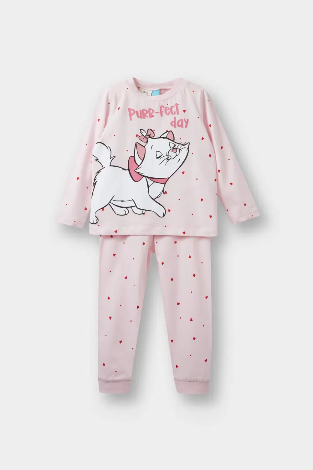 Пижамный комплект с принтом Aristocats Defacto, розовый