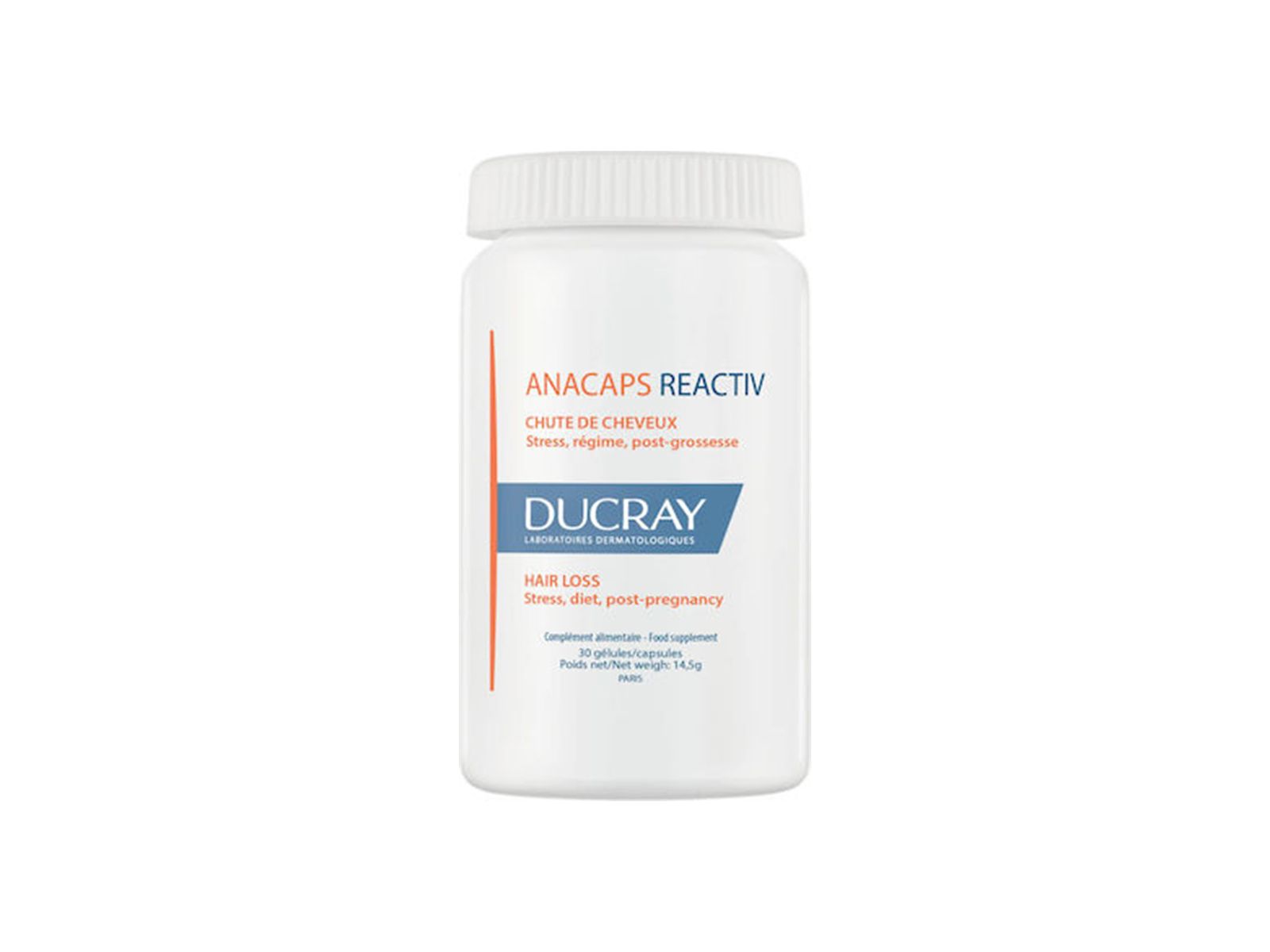 

Пищевая добавка Ducray ANACAPS REACTIV, 30 капсул