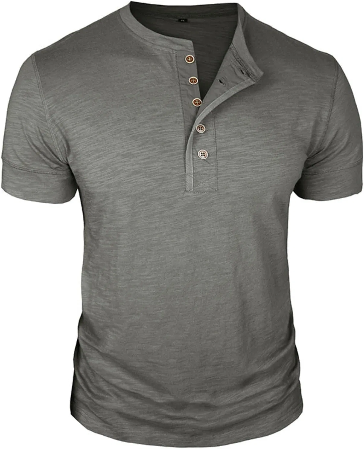 Мужская хлопковая футболка с коротким рукавом, Dark Gray