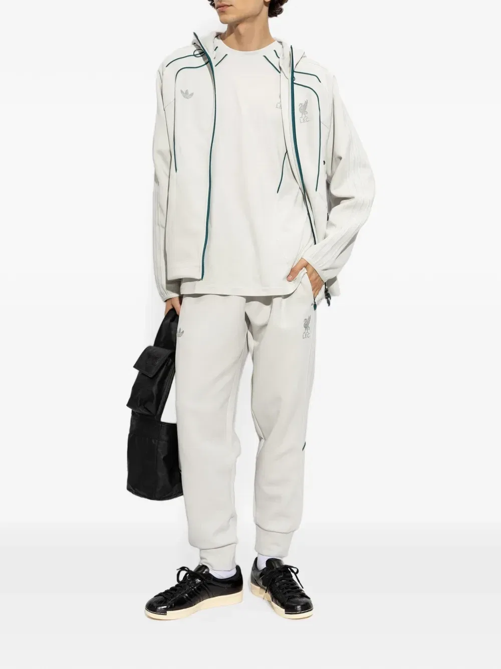 Брюки adidas X Liverpool FC Spacer Teamgeist 26, белый — фото 2