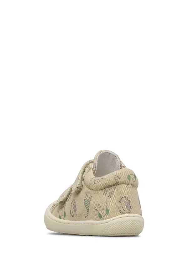 Ботиночки кожаные Cocoon vl baby shoes Naturino, Beige, бежевый — фото 4