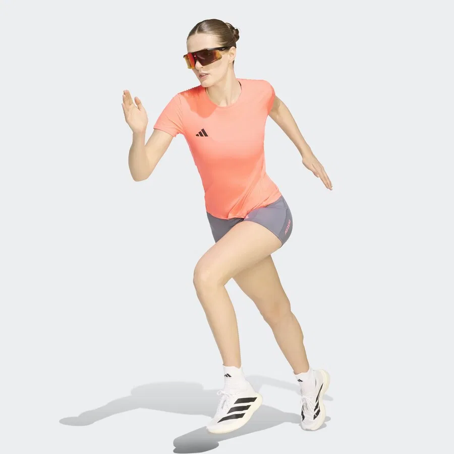 Спортивная футболка ADIDAS PERFORMANCE Performance Shirt 'Adizero Essentials' в розовом цвете — фото 4