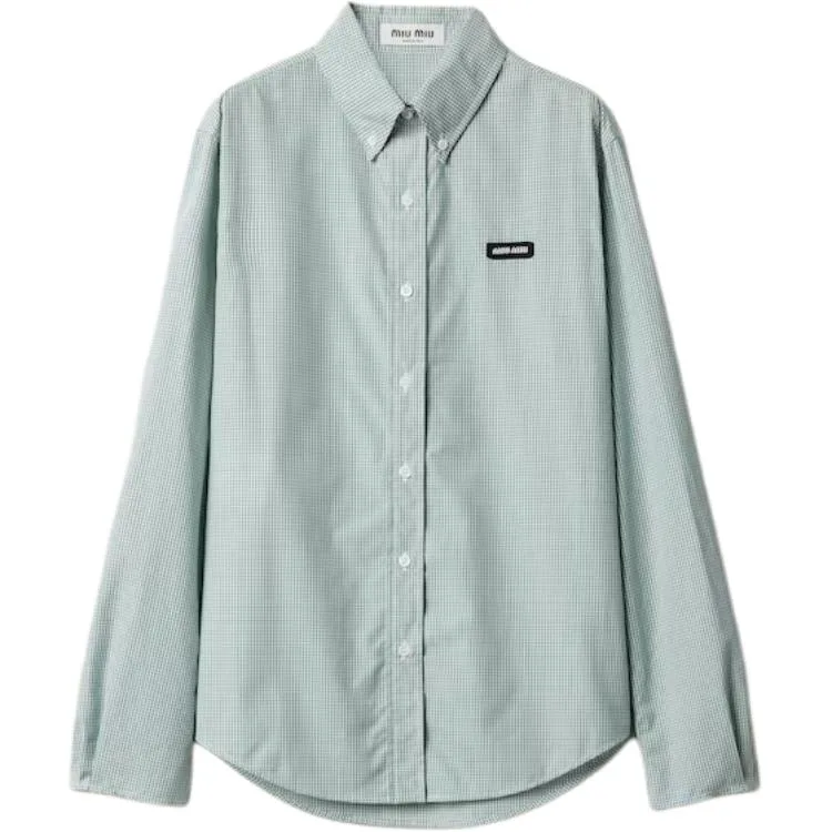 MIU MIU Футболка Women's Dark Green Moderate
