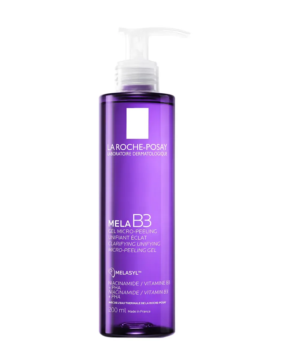 Отшелушивающий очищающий гель Mela B3 Cleanser 200 мл La Roche Posay