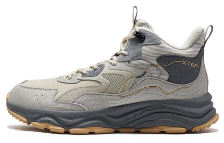 

Антискользящие износостойкие мужские повседневные кроссовки низкие Mica Gray Dove Gray XTEP, Mica Gray/Dove Gray