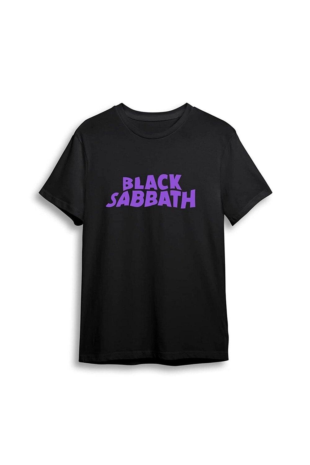 

Футболка с волнистым логотипом Plus Black Sabbath, черный